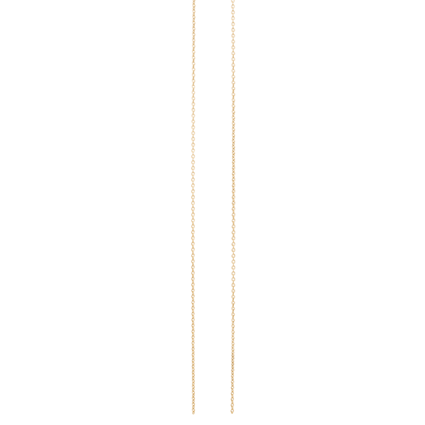 Collier anchor 40, 18 Karat Gelbgold 90 cm