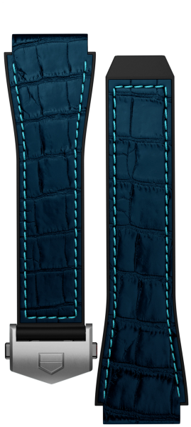 ARMBAND AUS BLAUEM KAUTSCHUK