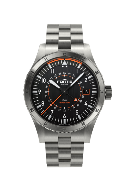 FLIEGER F-43 Triple-GMT