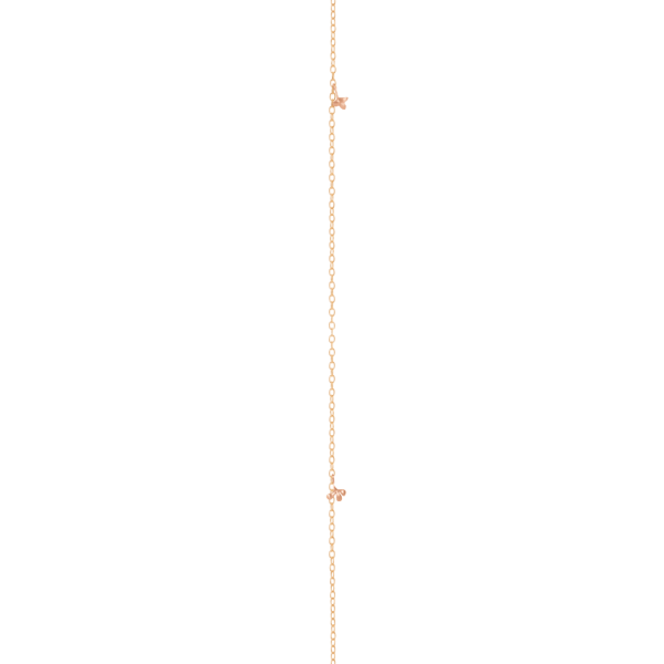 Collier Lotus gedrehte Ankerkette schwer 18 Karat Gelbgold
