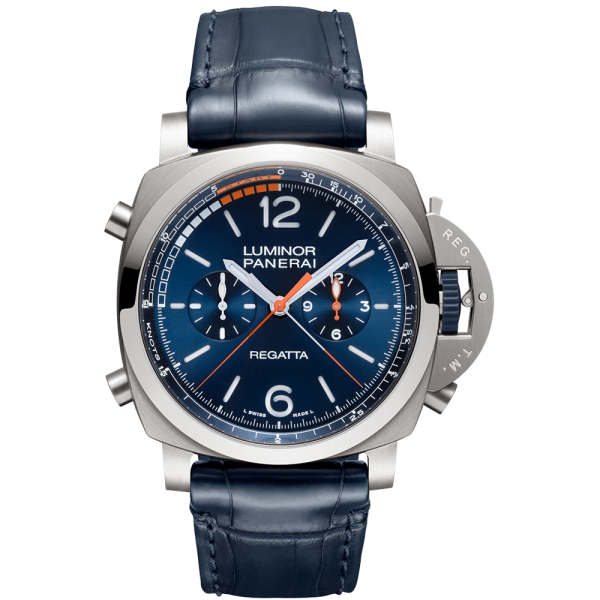 Luminor Chrono Regatta, Blu Mare Titanium - 47mm