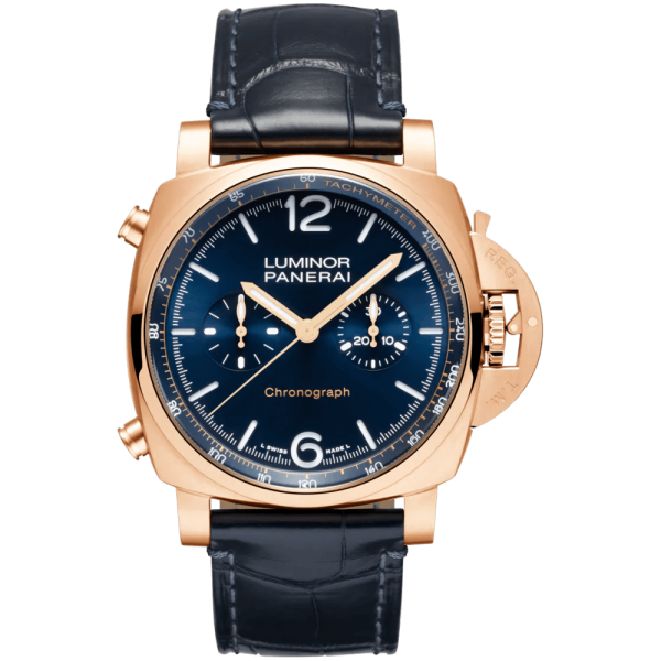 Luminor Chrono Goldtech, Blu Notto - 44mm