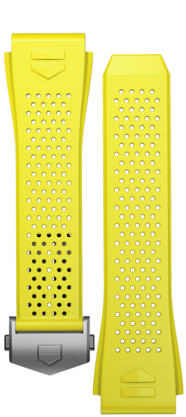 ARMBAND AUS HELLGELBEM KAUTSCHUK