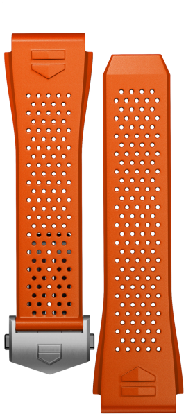 ARMBAND AUS ORANGE KAUTSCHUK