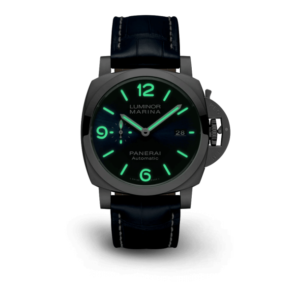 Luminor Marina, 3 days, Automatic, Steel, blue dial - 44mm