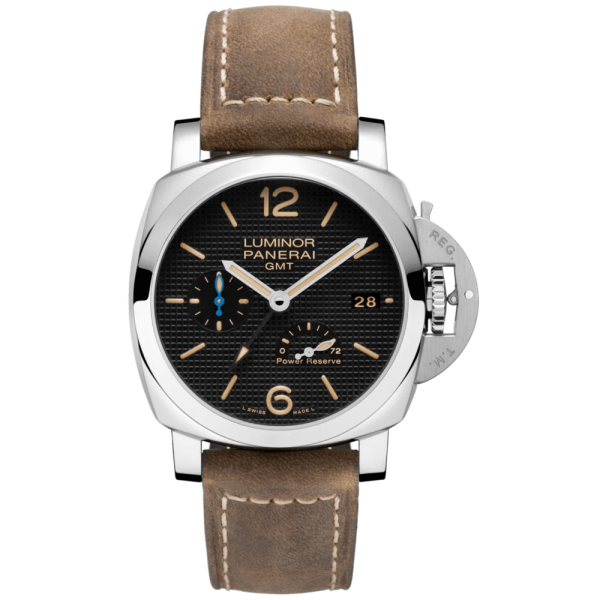Luminor 3 days GMT Power Reserve, Automatic, Steel - 42mm