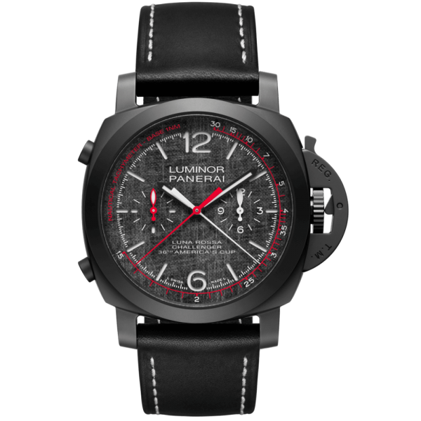 Luna Rossa Luminor Ceramic, flyback - 44mm