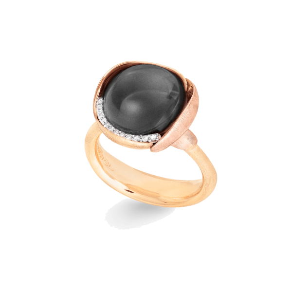 Ring Lotus Größe 3 - 18 Karat Gelbgold - Blätter