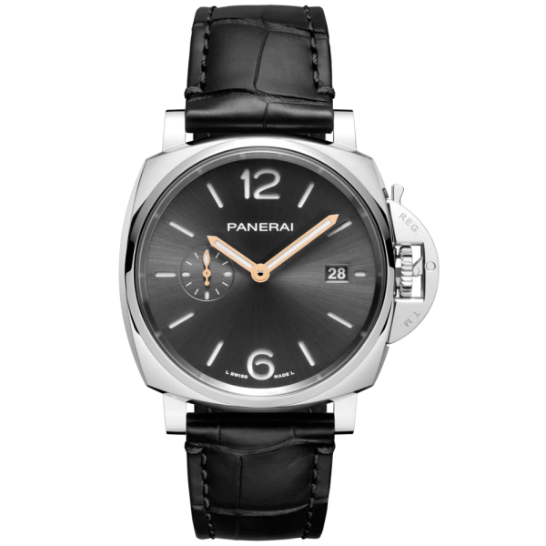 Luminor Due, 3 days, Automatic, antrhracite sun-brushed dial, steel - 42mm