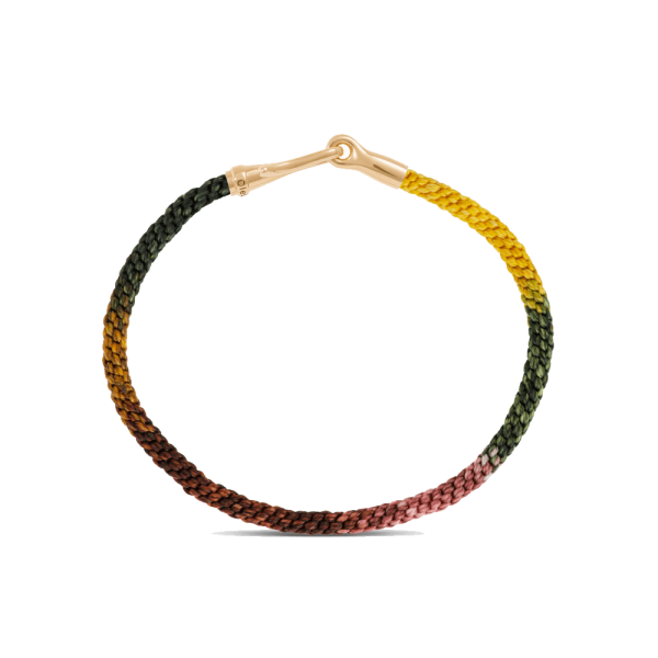 Armband Life, handgeknüpftes Seil 3mm, Farbe: Pflaume