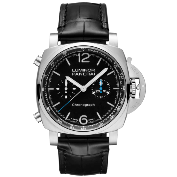 Luminor Chronograph, black dial - 44mm